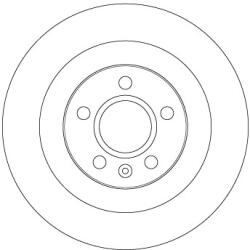 TRW Disc Frana Df6970 Volvo Xc40 (DF6970)