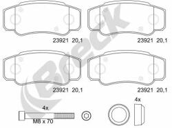 BRECK Set Placute Frana, Frana Disc 239210070300 Citroën Jumper I Fiat Ducato (239210070300)