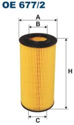 FILTRON Filtru Ulei Oe677/2 Maybach 57/62 Mercedes-Benz G-Class/S-Class/Sl (OE677/2)