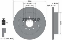 TEXTAR Disc Frana 92180903 Mazda Cx-7 Mazda (Faw) 8