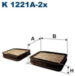 FILTRON Filtru, Aer Habitaclu K1221A-2X Mercedes-Benz E-Class/E-Class T-Model (K1221A-2x)