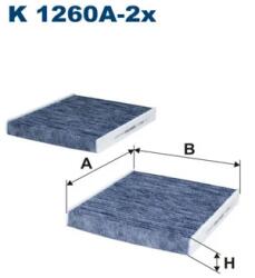 FILTRON Filtru, Aer Habitaclu K1260A-2X Alpina B5/B6/B6 Gran/B7/D5 Bmw 5/5 Gran Turismo (K1260A-2x)