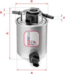 SOFIMA Filtru Combustibil S4020Nr Infiniti Fx/Q70/Qx50 I/Qx70 (S4020NR)