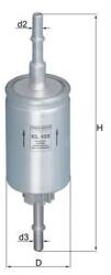 KNECHT Filtru Combustibil Kl458 Ford Fiesta V/Fusion Ford Asia & Oceania Figo I Mazda 2