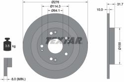 TEXTAR Disc Frana 92252603 Honda Civic Ix