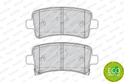 FERODO Set Placute Frana, Frana Disc Fdb4209 Chevrolet Malibu Opel Insignia A Saab 9-5 (FDB4209)