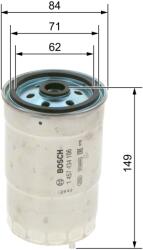 Bosch Filtru Combustibil 1457434106 Alfa Romeo 33 Audi 100 C2/100 C3/80 B2/80 B3