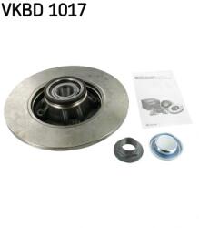 SKF Disc Frana Vkbd1017 Citroën C4 Ii/Ds4 Ds Ds 4 / Ds 4 Crossback Peugeot 308/308 I