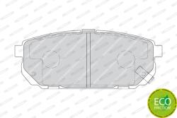 FERODO Set Placute Frana, Frana Disc Fdb1736 Kia Sorento I Toyota Cressida