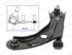 Moog Brat, Suspensie Roata Pe-Wp-14685 Peugeot 308 Ii/308 Sw Ii (PE-WP-14685)