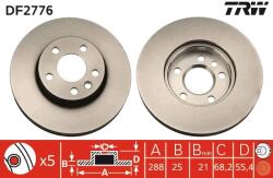 TRW Disc Frana Df2776 Ford Galaxy I/Galaxy Mk I Seat Alhambra Vw Sharan
