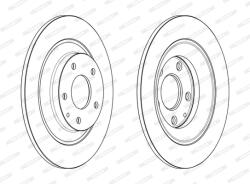 FERODO Disc Frana Ddf2609C Mazda Cx-30/Cx-5/Mx-30