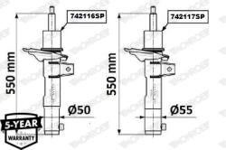 MONROE Amortizor 742117Sp Audi A3/Q2/Q3/Tt Cupra Formentor/Leon/Leon Sportstourer