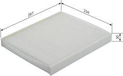 Bosch Filtru, Aer Habitaclu 1987432038 Chevrolet Astra/Zafira Opel Astra G/Zafira A