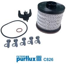 PURFLUX Filtru Combustibil C826 Dacia Dokker/Dokker Pick-Up/Duster/Lodgy/Logan Ii (C826)