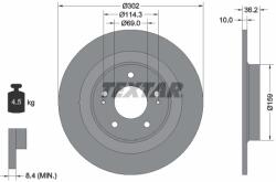 TEXTAR Disc Frana 92267403 Citroën C3 Aircross I/C4 Aircross Mitsubishi Asx/Delica D5