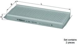 KNECHT Filtru, Aer Habitaclu La349/S Hyundai Terracan Hyundai (Huatai) Terracan (LA349/S)