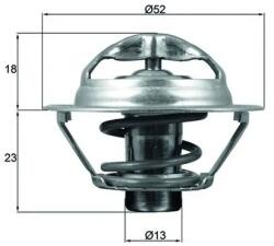 MAHLE Termostat, Lichid Racire Tx17595D Nissan Juke/Qashqai I/X-Trail I Renault Fluence