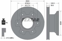 TEXTAR Disc Frana 93191500 Mercedes-Benz Vario Plaxton Beaver