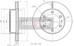 MAXGEAR Disc Frana Punte Fata 19-2350 Toyota Fortuner/Hilux Vii/Hilux Vii Pick-Up