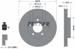 TEXTAR Disc Frana 92130303 Haima (Faw) Family/M6/V70 / Family F7 Mazda 3/5/Premacy