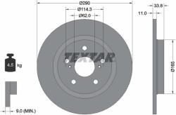 TEXTAR Disc Frana 92195200 Toyota Avensis