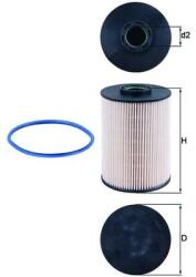 MAHLE Filtru Combustibil Kx211D Citroën C5 Iii/C6 Peugeot 407/607