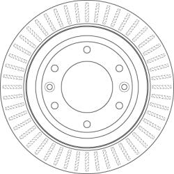TRW Disc Frana Df6350 Hyundai H-1/H-1 Travel