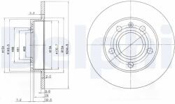 DELPHI Disc Frana Bg2753C Audi 80 B4/A4 B6/A4 B7/A4 B8/Coupe B3 Seat Exeo (BG2753C)