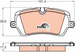TRW Set Placute Frana, Frana Disc Gdb2029 Land Rover Discovery V/Range Rover Iv (GDB2029)