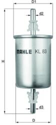 MAHLE Filtru Combustibil Kl83 Alfa Romeo 145/146 Cadillac Bls Chery A5/Eastar/Tiggo