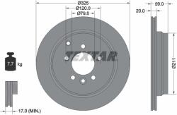 TEXTAR Disc Frana 92147603 Land Rover Discovery Iii/Discovery Iv/Range Rover Sport I
