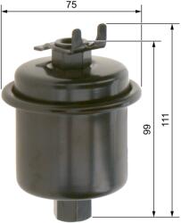 Bosch Filtru Combustibil 0450905916 Honda Accord Iv Aerodeck/Accord V/Accord Vii/Ascot (0450905916)