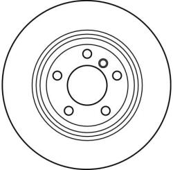 TRW Disc Frana Df4189 Bmw X5