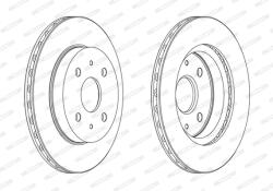 FERODO Disc Frana Ddf1774C Dacia Sandero Daihatsu Copen/Cuore Vii/Materia/Sirion/Yrv