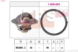 EPS Termostat, Lichid Racire 1.880. 802 Hyundai Accent Iv/Elantra V/Elantra Vi/Tucson (1.880.802)