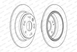 FERODO Disc Frana Ddf1894C Honda Accord Vii/Odyssey/Shuttle/Stepwgn