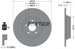 TEXTAR Disc Frana 92292503 Ford Kuga Ii/Mondeo V Ford (Changan) Kuga Lincoln Mkc/Mkz (92292503)