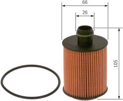 Bosch Filtru Ulei F026407096 Alfa Romeo 159/Brera/Giulietta/Mito/Spider Chevrolet Aveo (F026407096)