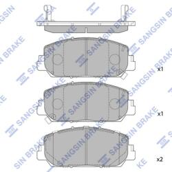 Hi-Q Set Placute Frana, Frana Disc Punte Fata Sp1789 Acura Rdx