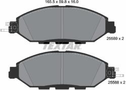 TEXTAR Set Placute Frana, Frana Disc 2558903 Infiniti Jx/Qx60 Nissan Murano Iii