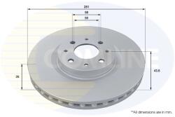 COMLINE Disc Frana Adc1814V Alfa Romeo Mito Chrysler Delta Fiat Bravo Ii/Stilo (ADC1814V)