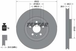 TEXTAR Disc Frana 92287405 Lynk & Co 01 Volvo S60 Iii/S90 Ii/V60 Ii/V90 Ii/Xc40/Xc60 Ii (92287405)