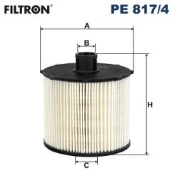 FILTRON Filtru Combustibil Pe817/4 Citroën Jumpy Iii/Spacetourer Fiat Scudo