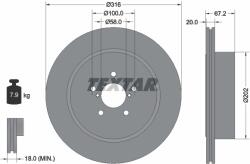 TEXTAR Disc Frana 92173703 Subaru Forester/Impreza