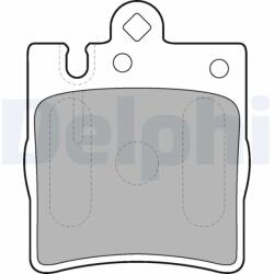 DELPHI Set Placute Frana, Frana Disc Lp1618 Mercedes-Benz C-Class/C-Class T-Model/Clk