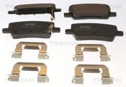 TRISCAN Set Placute Frana, Frana Disc 811081001 Tesla Model S/Model X