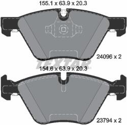 TEXTAR Set Placute Frana, Frana Disc 2409601 Bmw 1/3 (2409601)