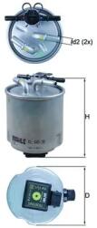 MAHLE Filtru Combustibil Kl440/39 Nissan Qashqai I/X-Trail/X-Trail Ii Renault Koleos I (KL440/39)