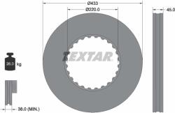 TEXTAR Disc Frana 98200272001 Renault Trucks Magnum/Premium 2 Volvo 7300/7500/9700/9900 (98200272001)